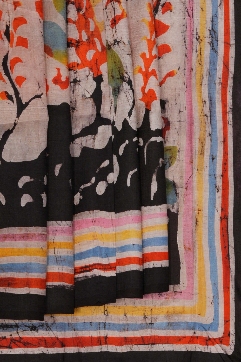Batik Silk Saree