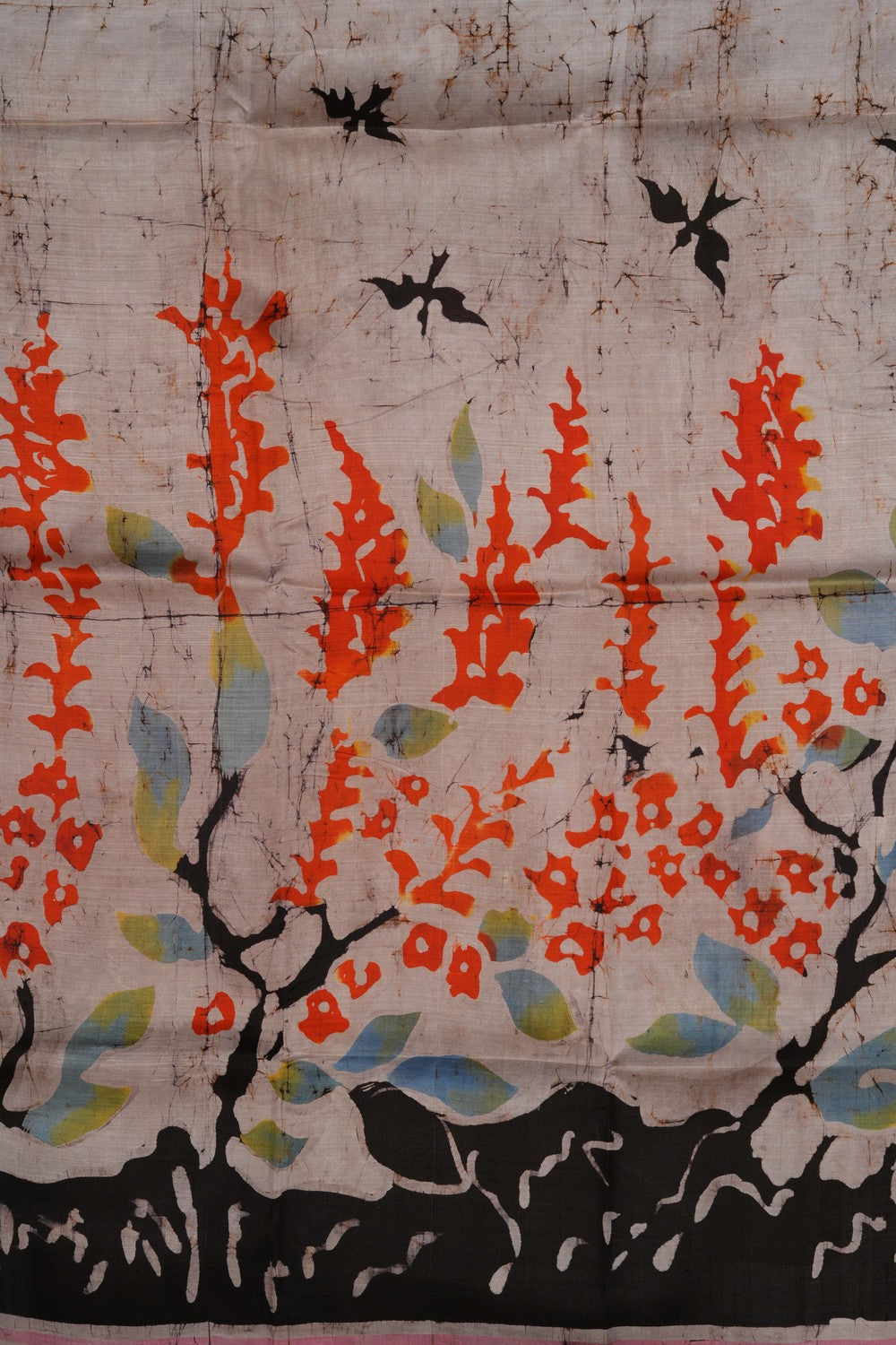 Batik Silk Saree