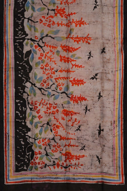 Image of Batik Silk Saree