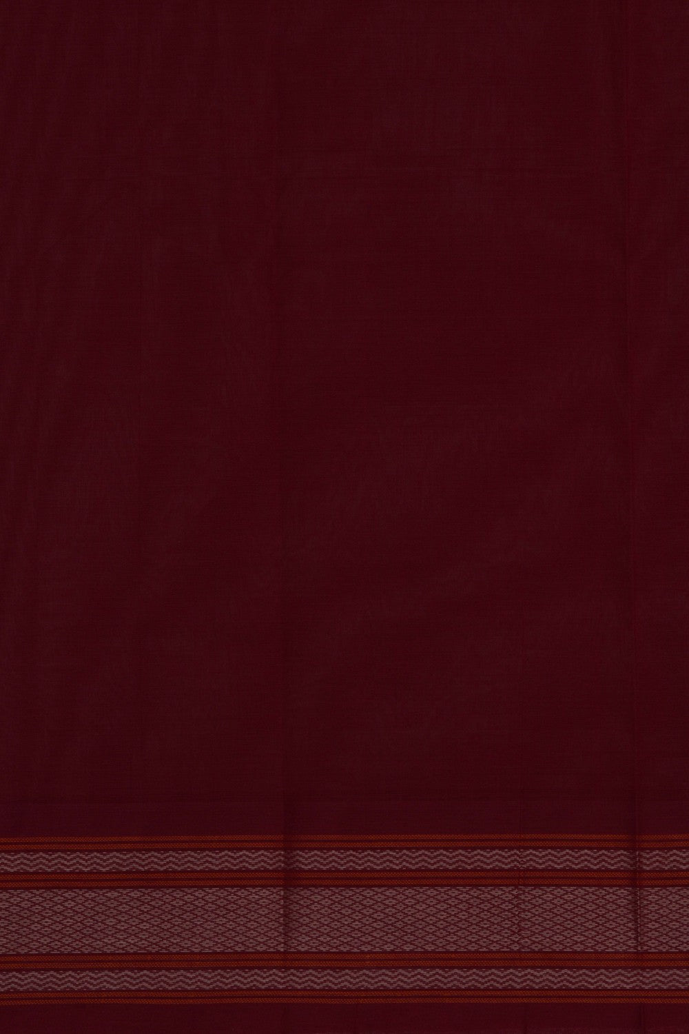 Kanchi Cotton Kattam Maroon Saree