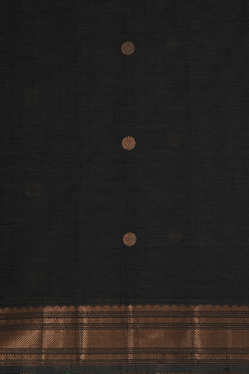 Kanchi Cotton Grey Saree