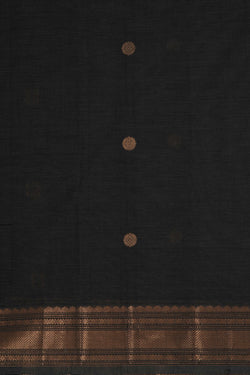 Image of Kanchi Cotton Grey Saree
