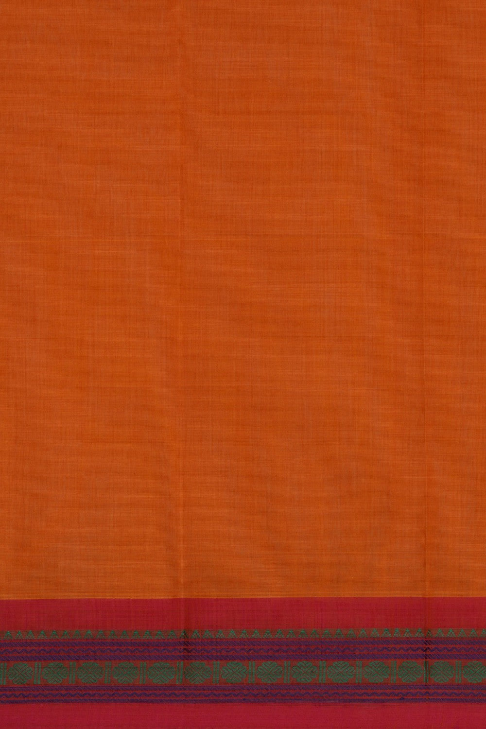 Kanchi Cotton Kattam Mustard Saree
