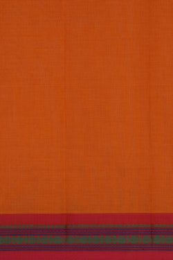 Image of Kanchi Cotton Kattam Mustard Saree