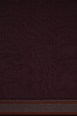 Image of Kanchi Cotton Kattam Purple Saree