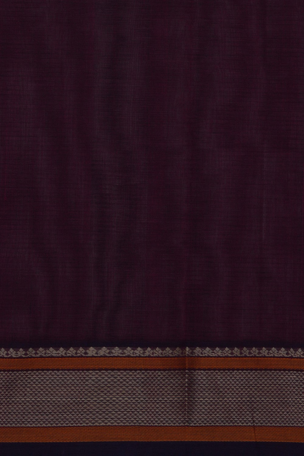 Kanchi Cotton Kattam Purple Saree
