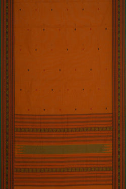 Image of Kanchi Cotton Mustard Saree