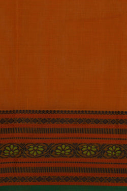 Image of Kanchi Cotton Mustard Saree