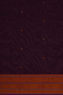 Image of Kanchi Cotton Violet Saree
