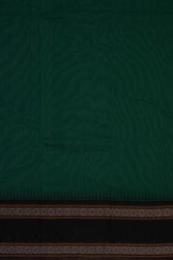 Image of Kanchi Cotton Green Saree