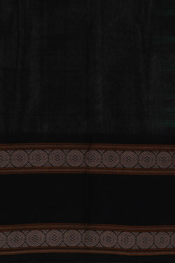 Image of Kanchi Cotton Green Saree