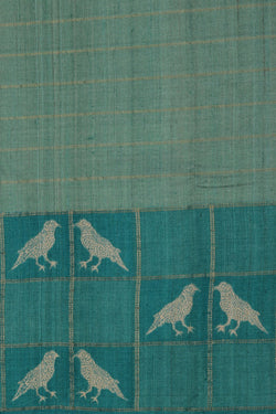 Image of Contemporary Charm Tussar Silk Saree