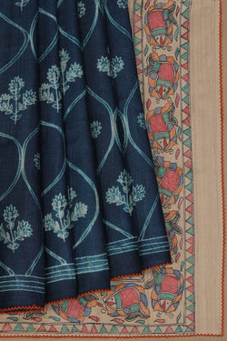 Image of Contemporary Charm Tussar Silk Saree