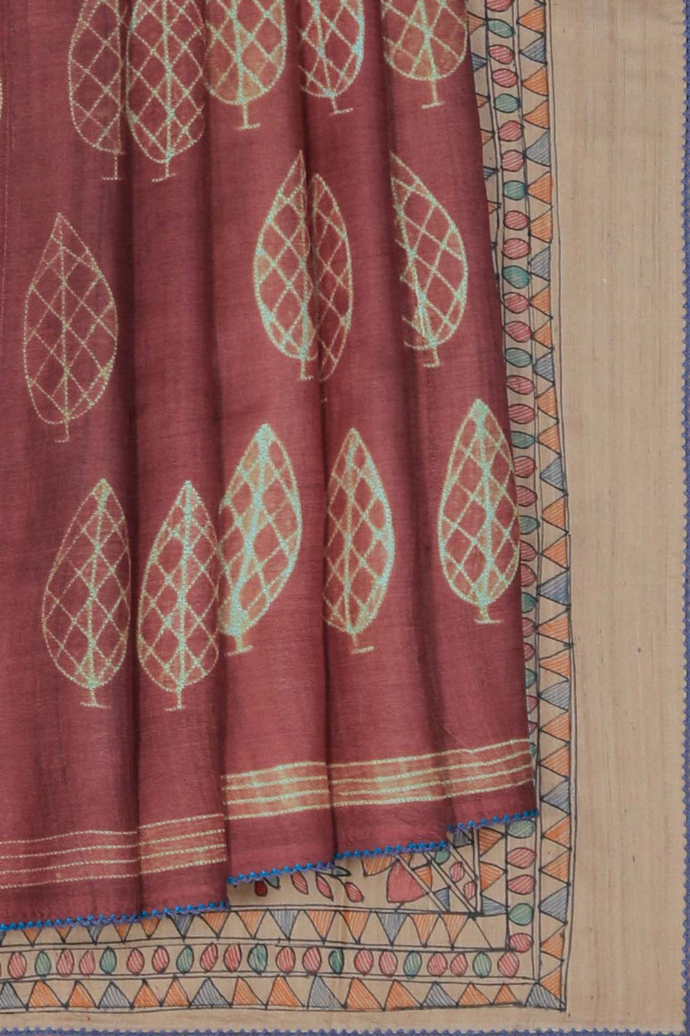 Contemporary Charm Tussar Silk Saree