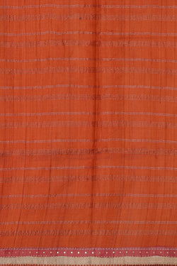 Image of Kantha Stitch Tussar Silk Saree