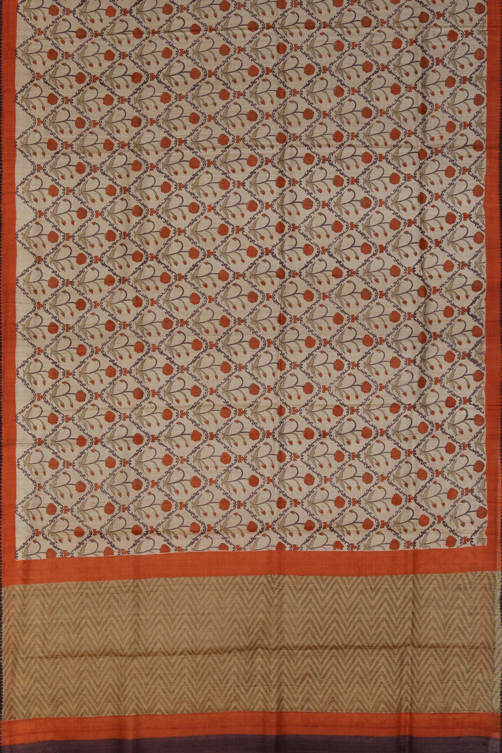 Contemporary Charm Tussar Silk Saree