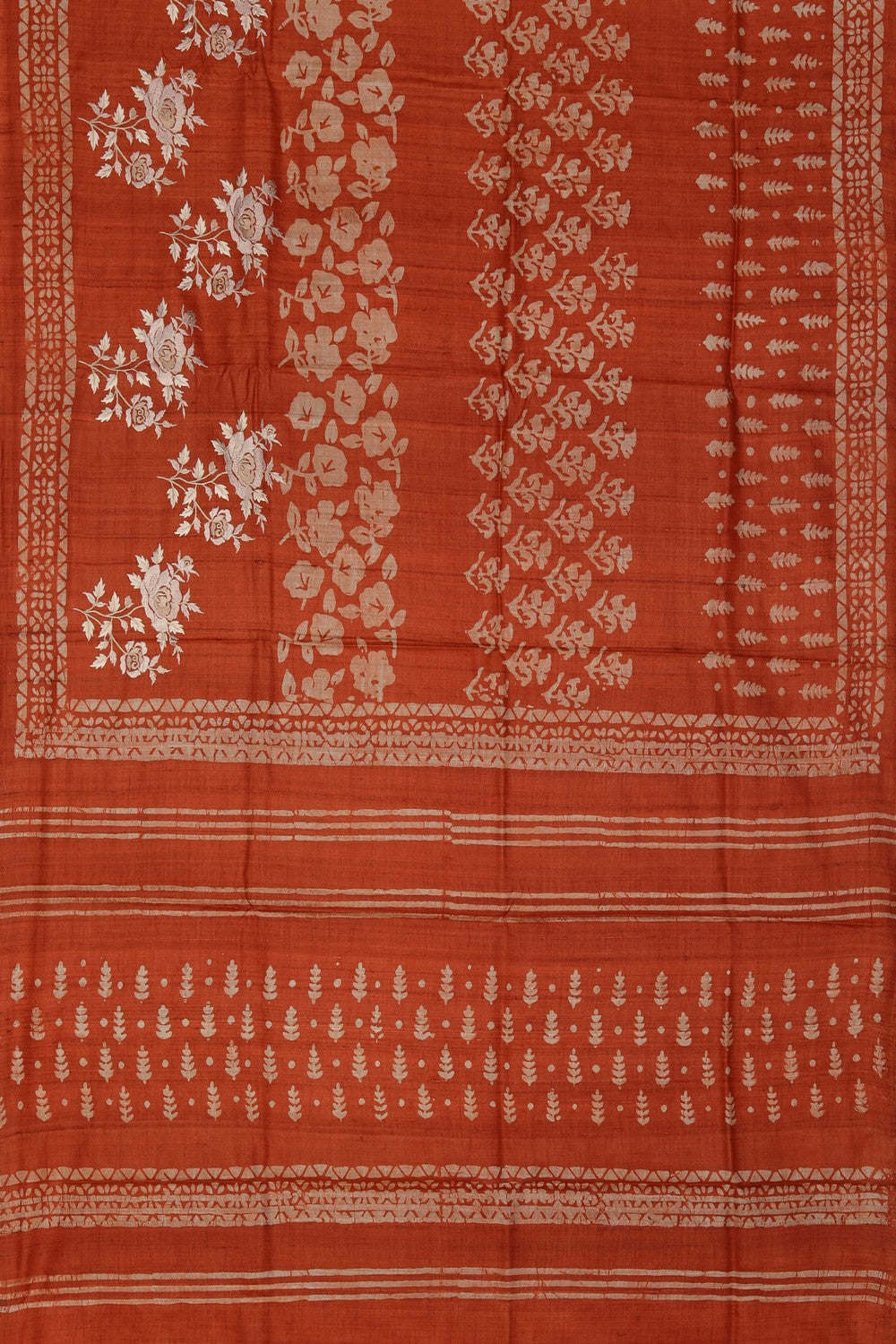 Contemporary Charm Tussar Silk Saree