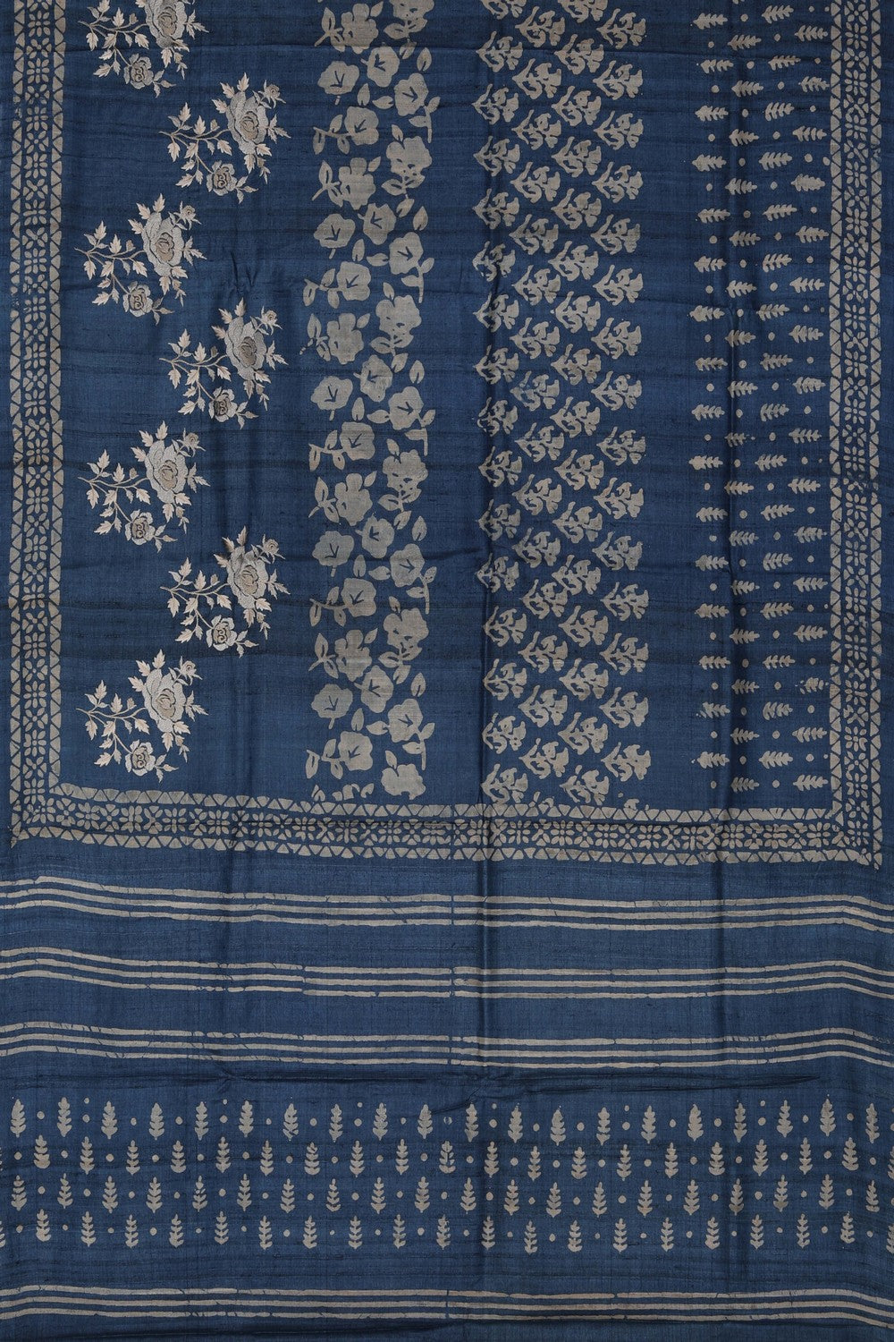 Contemporary Charm Tussar Silk Saree