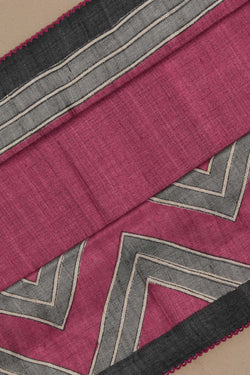 Image of Printed Tussar Silk Saree
