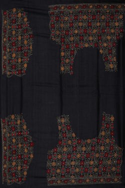Image of Printed Tussar Silk Saree