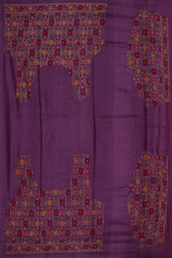 Image of Printed Tussar Silk Saree