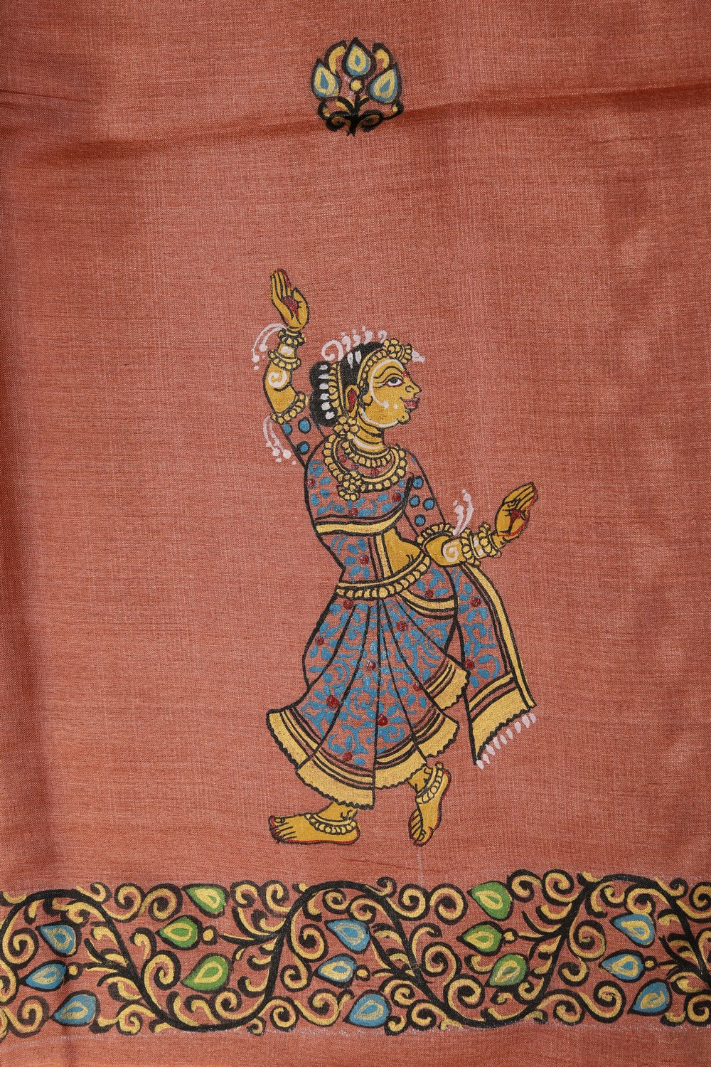 Image of Tussar Silk Patachitra Saree