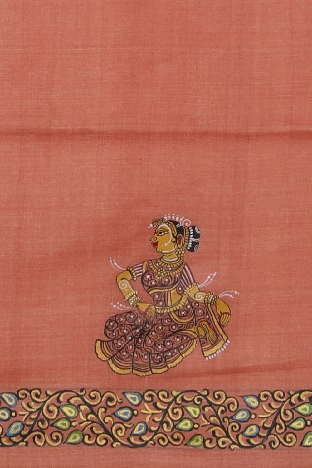 Image of Tussar Silk Patachitra Saree
