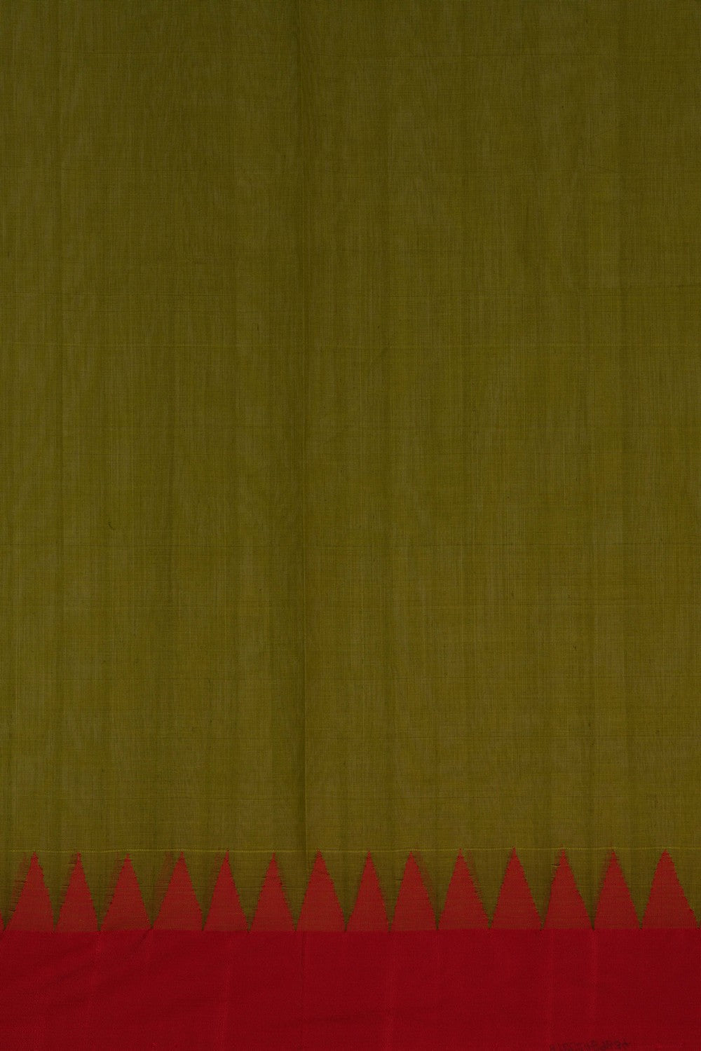 Ponduru Cotton Green Saree