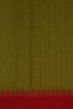 Image of Ponduru Cotton Green Saree