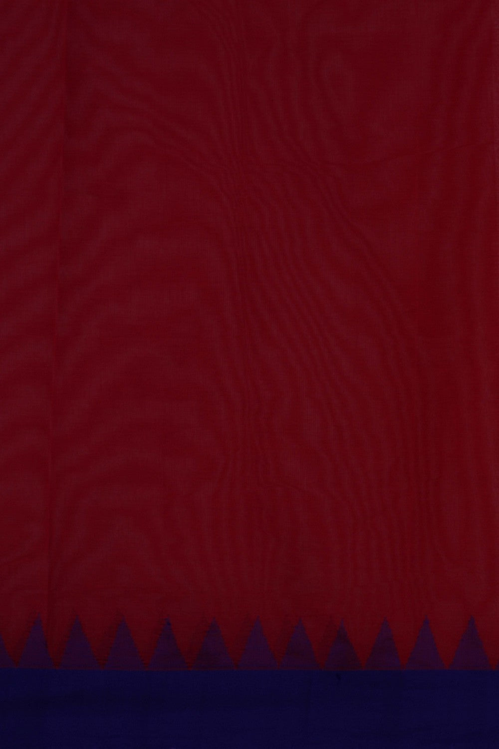 Image of Ponduru Cotton Red Saree