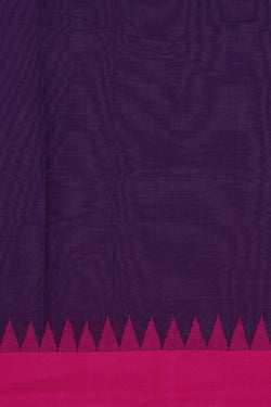 Image of Ponduru Cotton Purple Saree