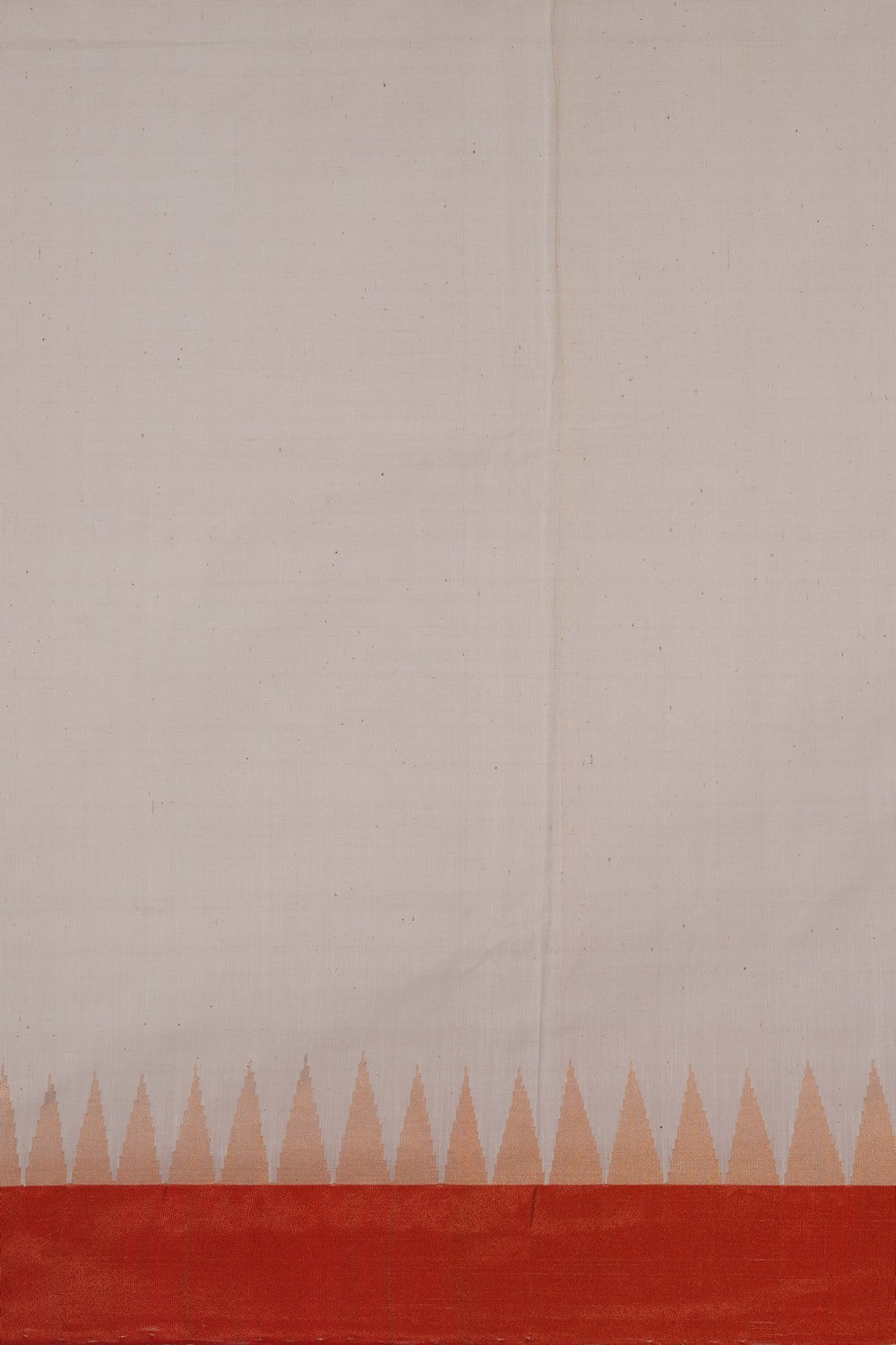 Ponduru Cotton Off White Saree