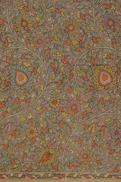 Image of Kalamkari Printed Saree