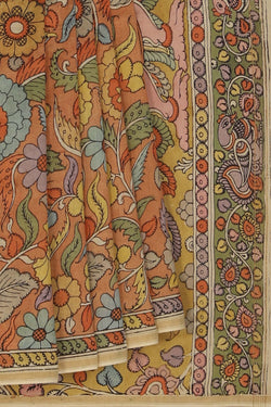 Image of Kalamkari Printed Saree