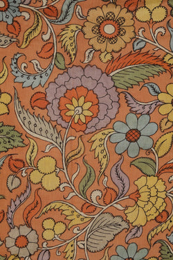 Image of Kalamkari Printed Saree