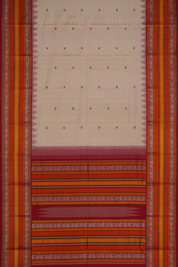 Image of Kanchipattu Off White Saree