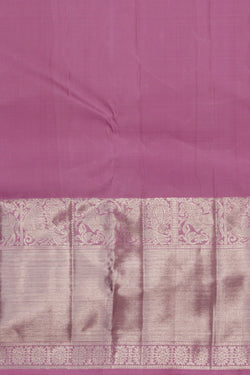 Image of Kanchipattu Brocade Pink Saree