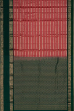 Image of Kanchipattu Brocade Pink Saree