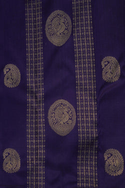 Image of Kanchipattu Purple Saree