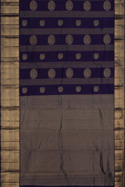 Image of Kanchipattu Purple Saree
