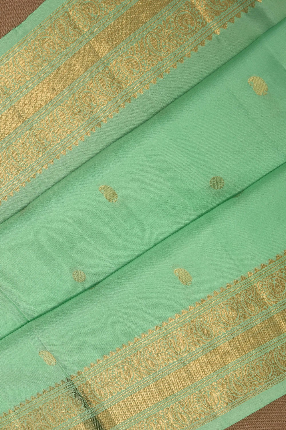 Image of South Silk Sea Green Saree
