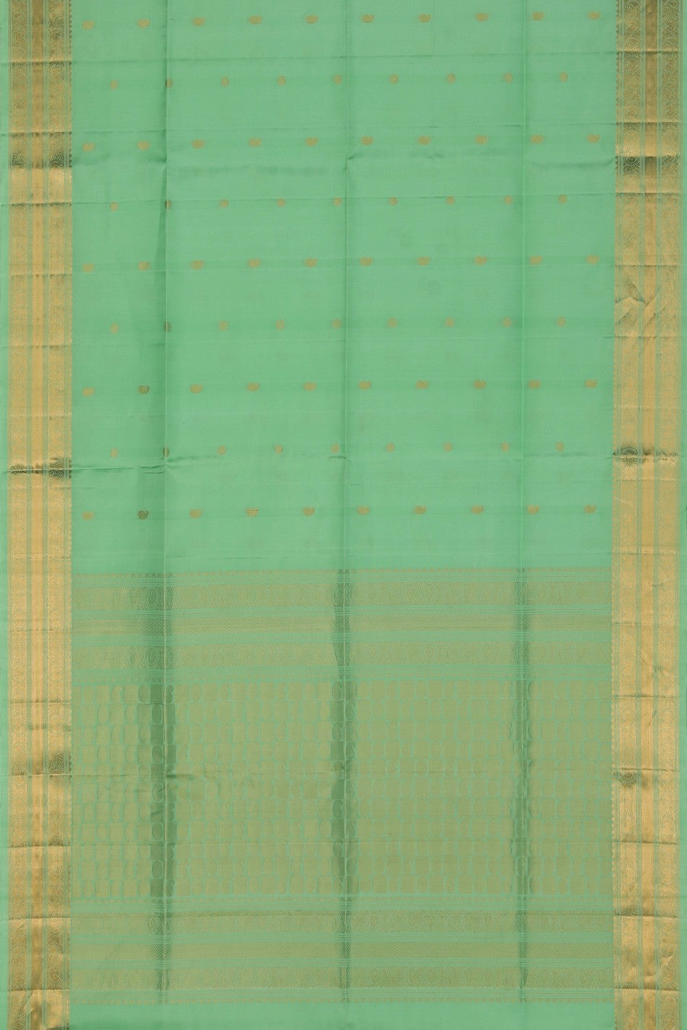 Image of South Silk Sea Green Saree