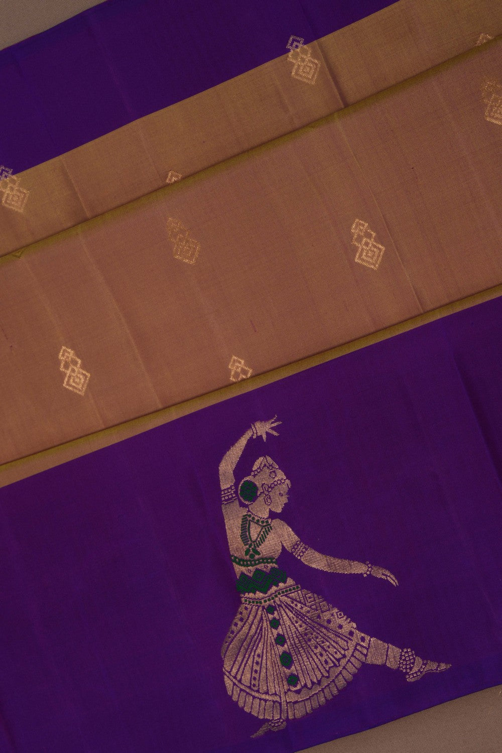 Image of South Silk Green Saree