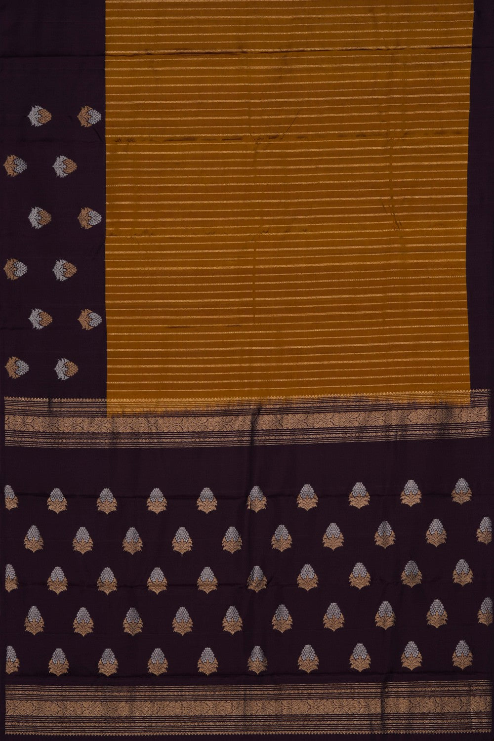 South Silk Green Saree