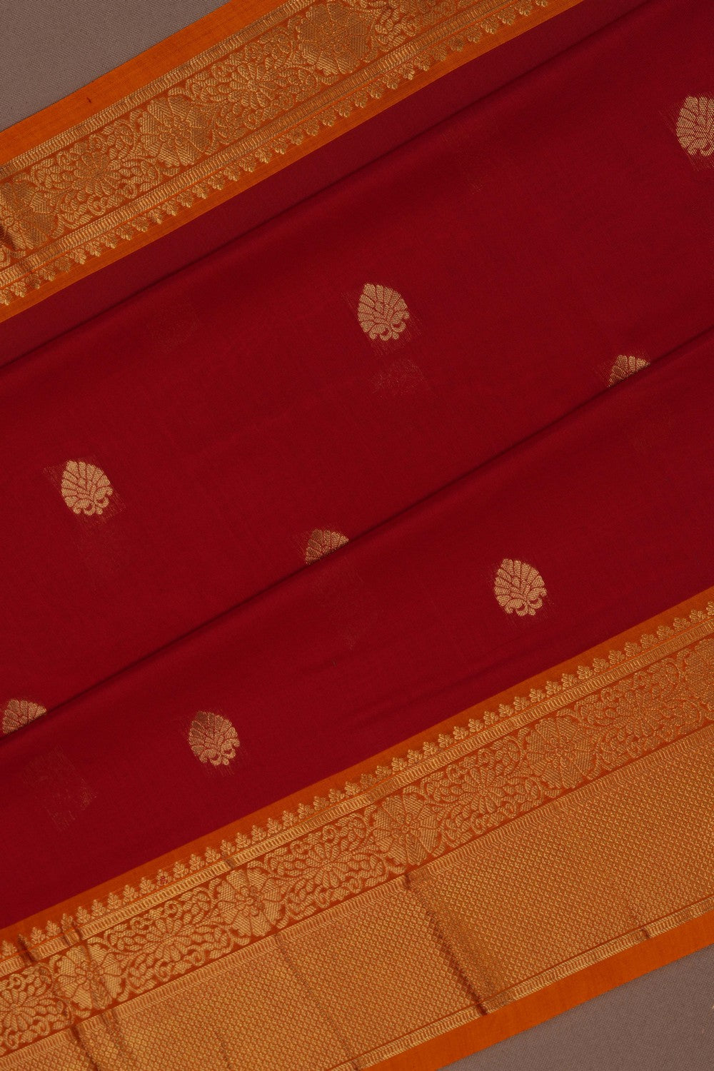 Image of South Silk Red Saree