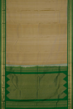 Image of Kanchipattu Beige Saree