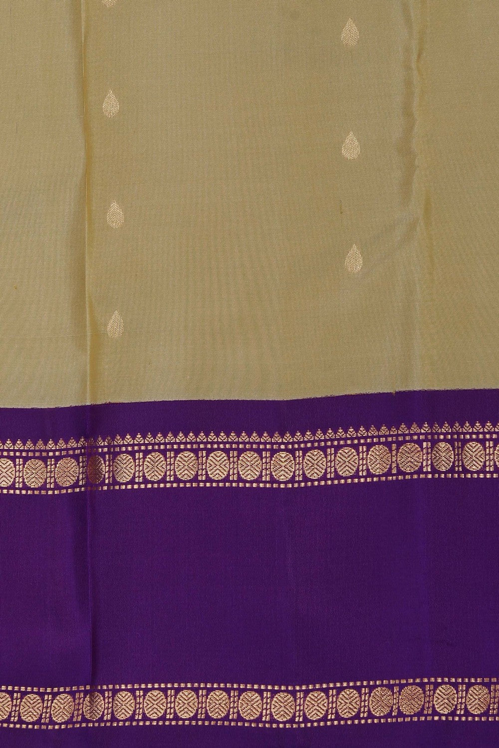Kanchipattu Beige Saree