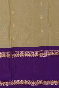 Image of Kanchipattu Beige Saree