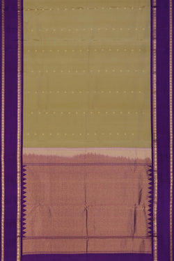 Image of Kanchipattu Beige Saree