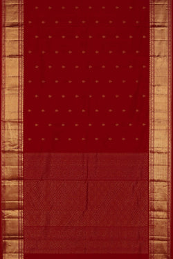 Image of Kanchipattu Red Saree